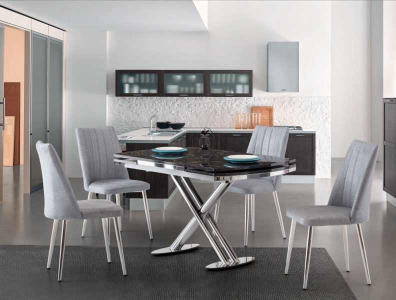 126 SİYAH İNCİ MUTFAK TAKIMI